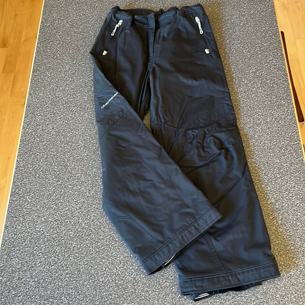 Obermeyer Black Ski/Snowboard Pants Unisex Size 16 Junior Like New Condition